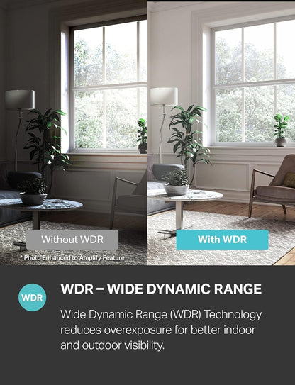 High-Definition Indoor Security Camera with Two-Way Audio, Night Vision, and Smart Device Compatibility