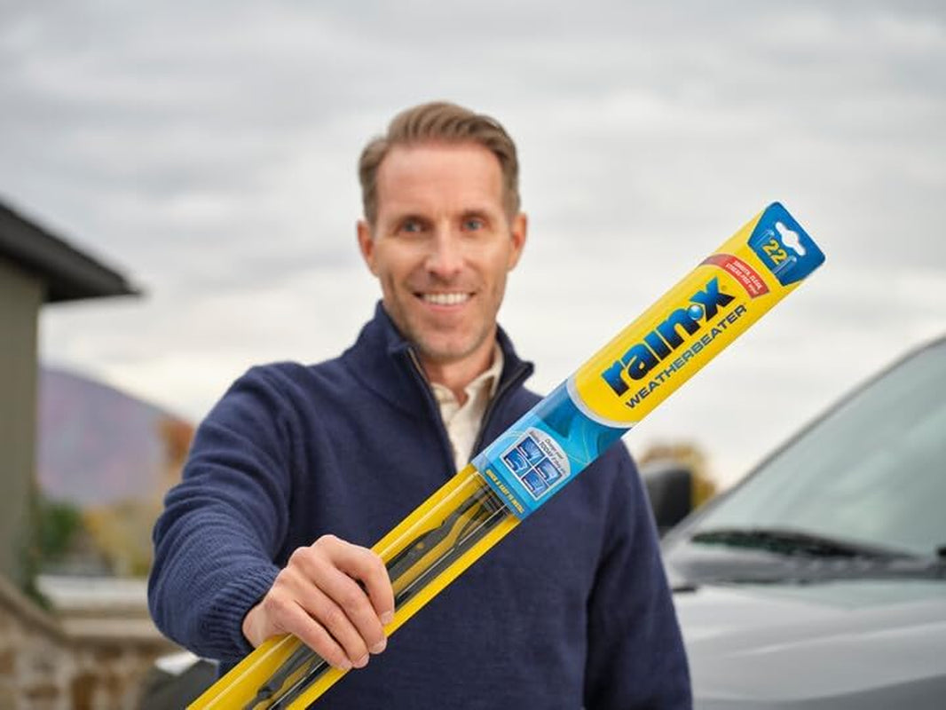 Premium 22" Weatherbeater Windshield Wiper Blades - Pack of 2, Superior OEM Quality & Durability