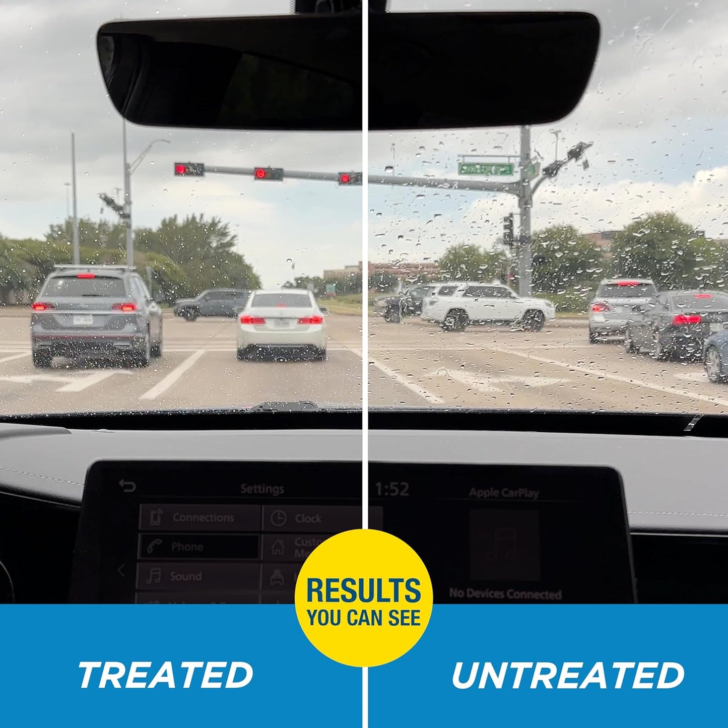 800002250 Glass Treatment Trigger - 16 Fl Oz for Enhanced Visibility in Wet Weather Conditions