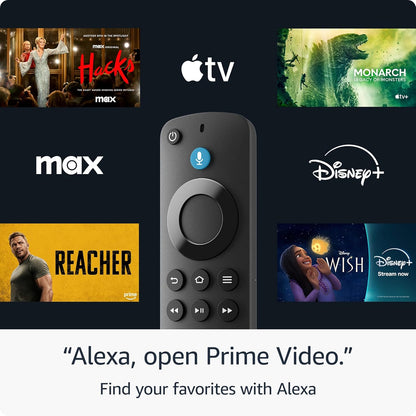 Fire TV Stick HD (Latest Model) with Free Live TV, Alexa Voice Remote, Smart Home Integration, and HD Streaming