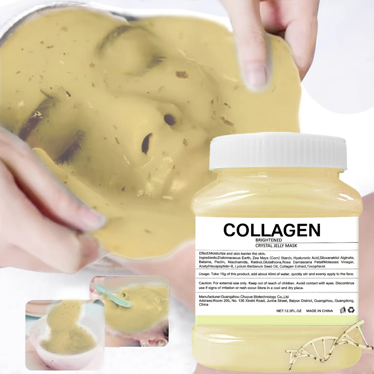 Collagen Jelly Face Mask – Hydrating & Unscented
